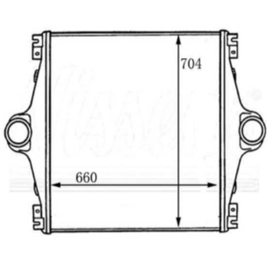iveco TRAKKER radiator intercooler 93160530 500348264 500327872 99488784 96964