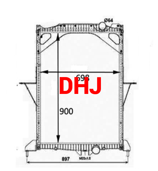 VOLVO FH-11 RADIATOR 20460178/20517350 20722444 65466A 85000765 85003213 21229195 21345260 21385165 85000326 85003058 85009290 20936055 85003290 20482258 20536920 3183737