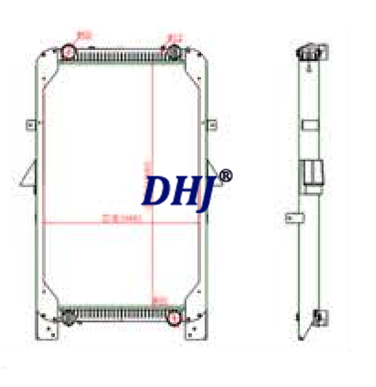 730679581 ND420001 MERCEDES-BENZ ATRON truck Radiator