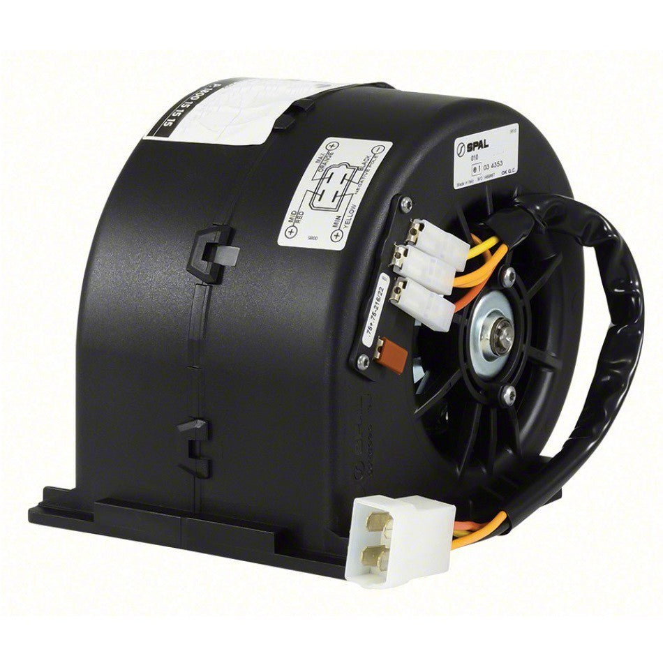 Single Wheel Blower Assembly For SPAL 010-B70-74D 24V , 1 or 3-Speed 11.1A