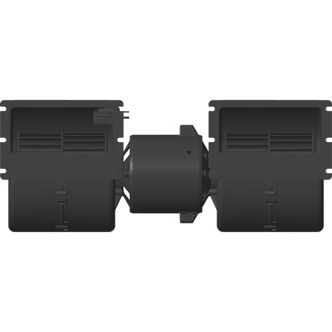 Blower Motor Fan For SPAL 008-A46-02 12V Double Wheel Blower Assemblies, 3 or 4-Speed 10.2A