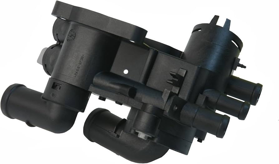 OE: 032121111AP 032121111B 032121111BG 032121111AN Aluminum Engine Cooling Thermostat Housing Cover Assembly For VW POLO SEAT IBIZA SKODA FABIA