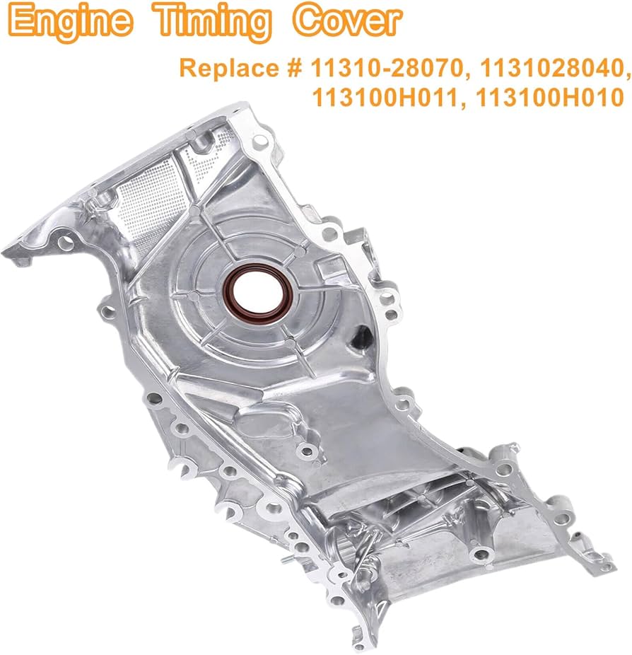 11310-28070 11310-0H010 11310-0H011 11310-28071 Engine Timing Cover For 2001-2011 Toyota Camry Highlander Solara 2.4L 2AZFE