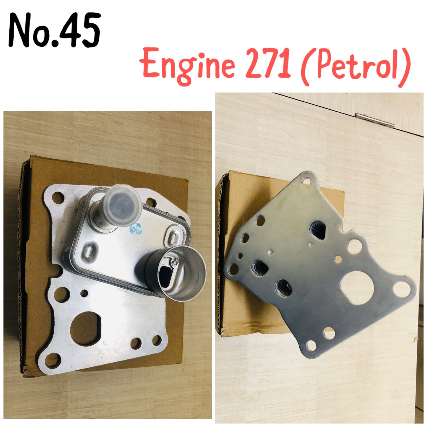 OE: A2711880301,A2711801010,A2711801410 Engine Oil Cooler for Mercedes-Benz W204 C250 12-14 R172 SLK250 12-15 L4 1.8L