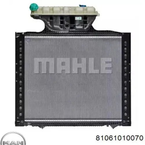 81.06101.0070,81061010070,MAN TGX radiator