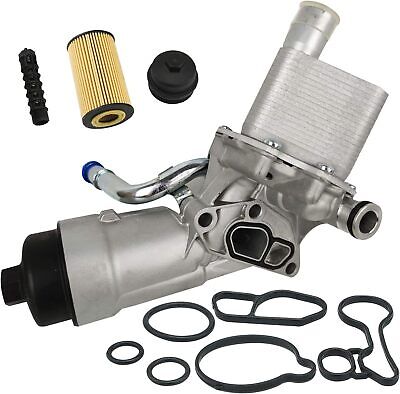 55566784 55565385 55568536 55568539 Engine Oil Cooler Assembly For Chevry Cruze Sonic Trax Buick Encore1.4L