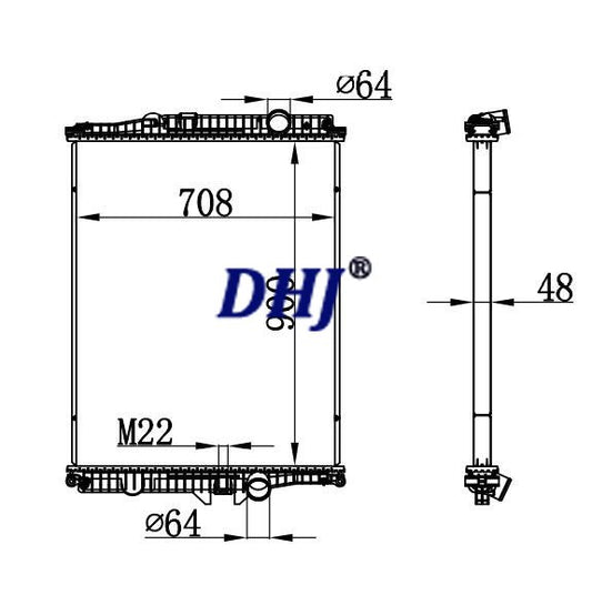VOLVO FM12 12- MT Truck Radiator