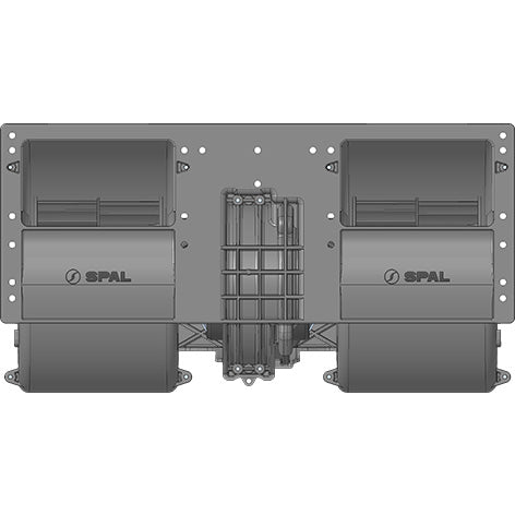 012-B39-78  24V Spal Motor Blower Double wheel 012B3978