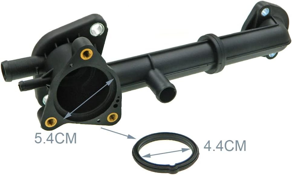 25600-02XXX 25622-02501 25622-02502 25622-02566 Engine Coolant Thermostat Housing Fits 98-04 Hyundai Atos 1.0L-L4 /Kia  PICANTO