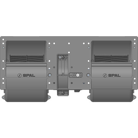 017-B40-73 24V Spal Motor Blower Double wheel 017B4073