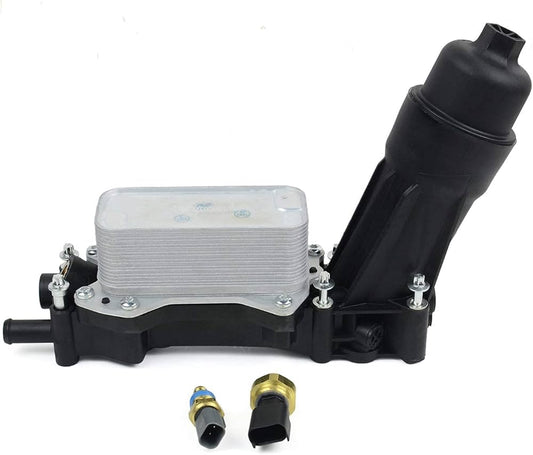 Aluminum Engine Oil Cooler Filter Housing Fit 11-16 Chrysler Dodge Jeep Ram 3.6L  68105583AB 68105583AC 68105583AD 68105583AE 68105583AF 68105583AG 68310865AA 68310865AB 68310865AC 68310865AF 68365925AA 68365925AB 68365925AC 68365925AD 926-959