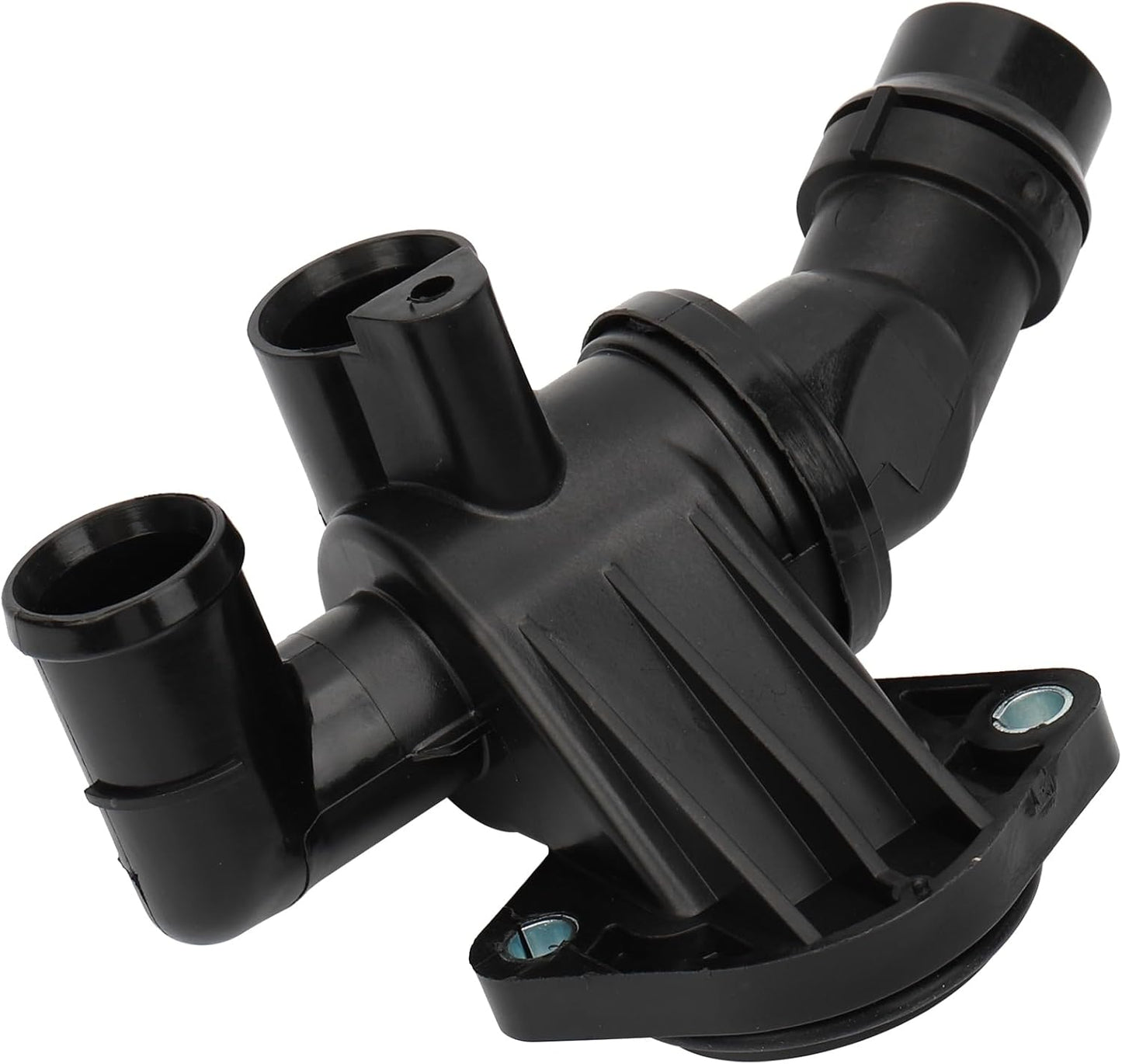 06F121111F 06F121111J 06F121111H 06F121111G Engine Coolant Thermostat Housing Assembly Fit for Volkswagen Eos GTI Jetta Passat 2.0L L4, Replaces 580-212