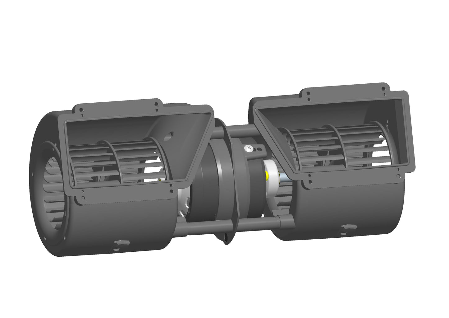Centrifugal Blowers with Brushed Motor 12V/24V DC For SPAL 002-A45-02