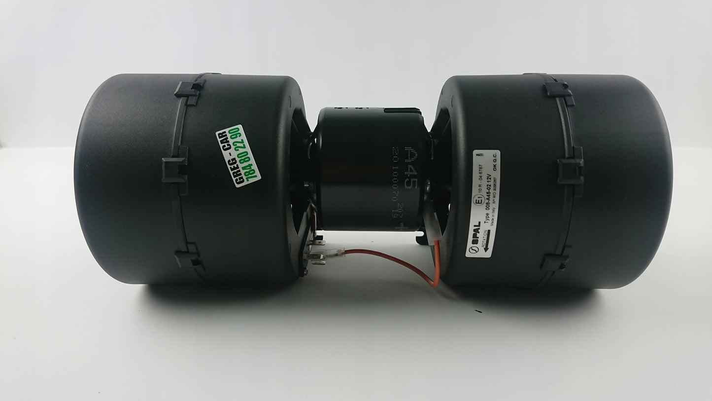 Blower Motor Fan For SPAL 008-A46-02 12V Double Wheel Blower Assemblies, 3 or 4-Speed 10.2A