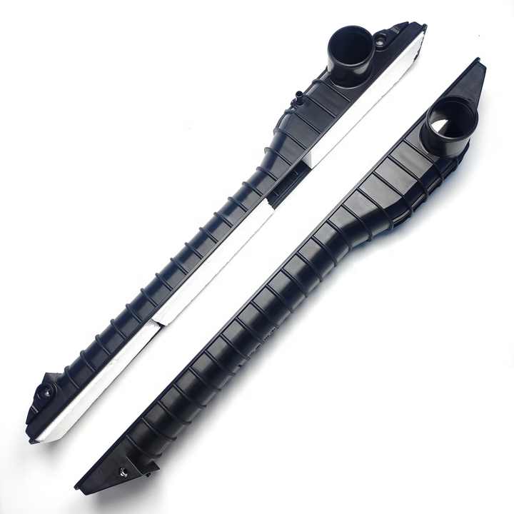 Truck parts cooling system Aluminum Radiator plastic tank pa66+gf30 for Hino FS420 truck