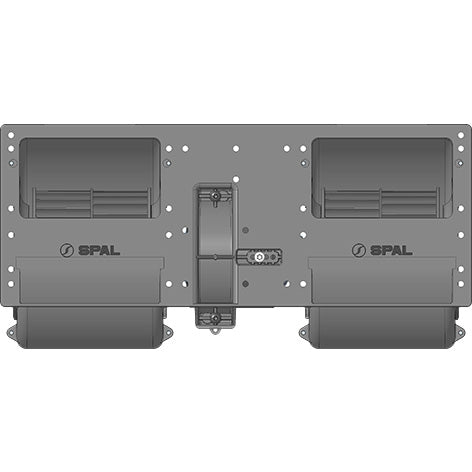 006-B45-22 24V Spal Motor Blower Double wheel 006B4522