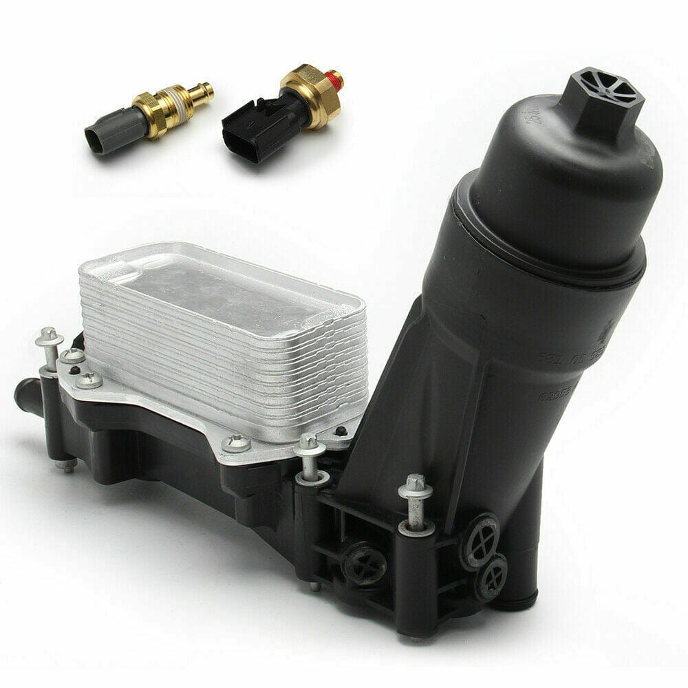 Aluminum Engine Oil Cooler Filter Housing Fit 11-16 Chrysler Dodge Jeep Ram 3.6L  68105583AB 68105583AC 68105583AD 68105583AE 68105583AF 68105583AG 68310865AA 68310865AB 68310865AC 68310865AF 68365925AA 68365925AB 68365925AC 68365925AD 926-959