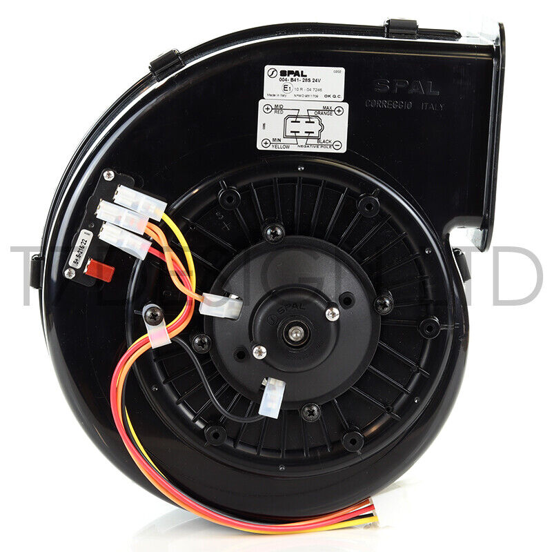 130 mm Spal Single Blower Motor 12V - 004-A41-28S (LH)