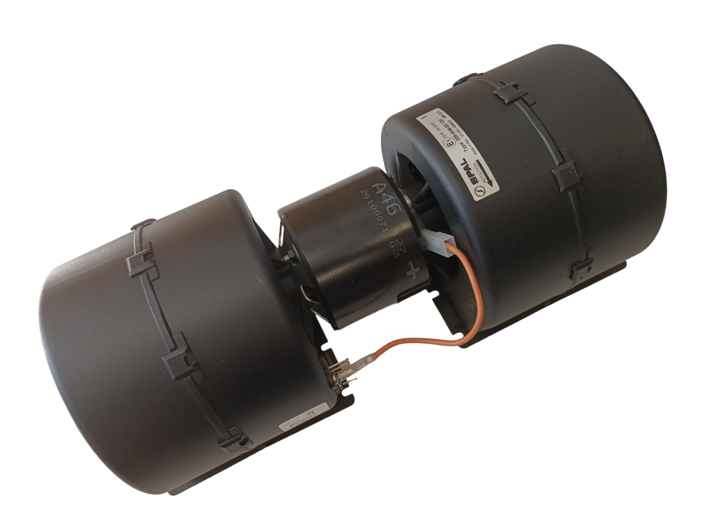 Blower Motor Fan For SPAL 008-A46-02 12V Double Wheel Blower Assemblies, 3 or 4-Speed 10.2A